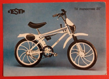 CARTOLINA SALTAFOSS   TESTI  TX MONOCROSS 20°   ANNI 80   ( C 63 )