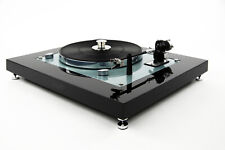 Giradischi Thorens TD 145 MKII restaurato giradischi ice blue e nero