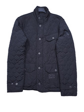 Giacca Firetrap Kingdom 1933 Trapuntata da Uomo Tg M Nero