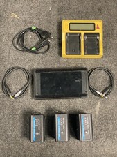 Monitor Tvlogic F5-A USATO + x4 Batterie + Carica + x2 Cavi Teradek Sidekick