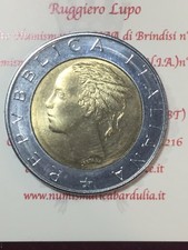 Repubblica Italiana 500 Lire FDC dal 1982 al 2001 da Rotolino o Serie Zecca