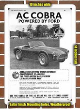 Metal Sign - 1964 AC Cobra-