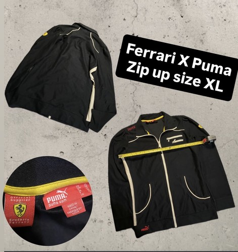 Ferrari puma zip - up, size
