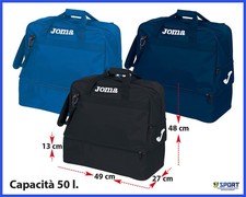 Borsone da Calcio JOMA Borsa per Calcetto Palestra Viaggio Tennis Padel Sport