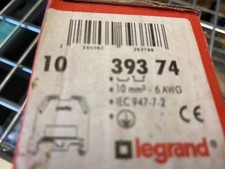 10x Legrand 39374, morsettiera Viking 3, 10A, nuovo