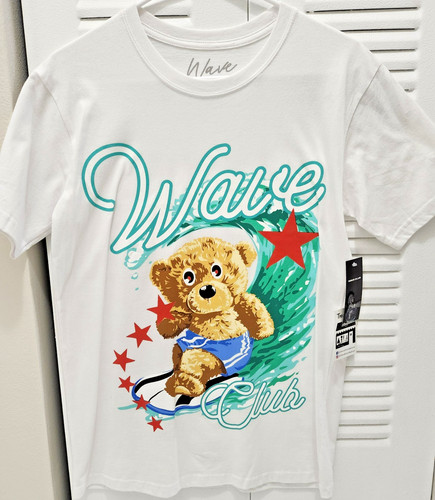 Shirt uomo wave club surf - t-shirt,