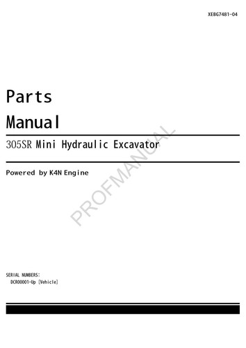 Caterpillar cat 305sr - caterpillar, mini