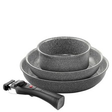 Batteria Pentole Salvaspazio Ballarini Torre 4 pezzi