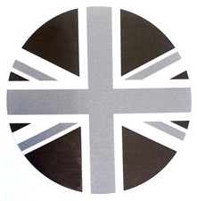 Triumph adesivo BN trasparente fanale inglese UnionJack speed street triple