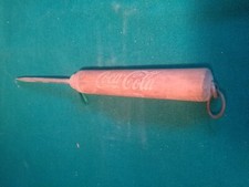 PUBLICITA' COCA COLA PUNTERUOLO SPACCA GHIACCIO DA BAR MANICO LEGNO ANNI 30 40
