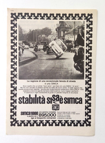 Pubblicita simca 1000 - pubblicita',