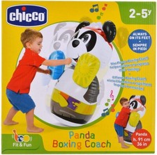 Chicco Gioco Panda Boxing Coach, Sacca da Boxe Gonfiabile Elettronica 2-5 Anni
