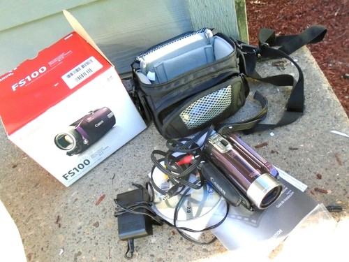 Videocamera canon fs100 48x - canon,