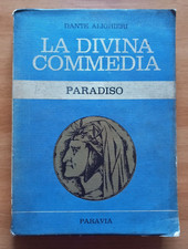 LA DIVINA COMMEDIA -DANTE ALIGHIERI IL PARADISO PARAVIA 1960 - Spedizione gratis
