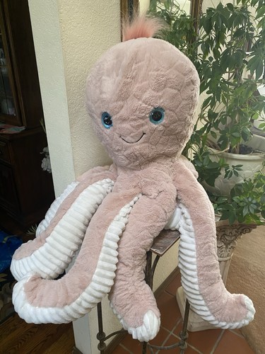 Peluche jumbo rosa octopus - jumbo, 36"