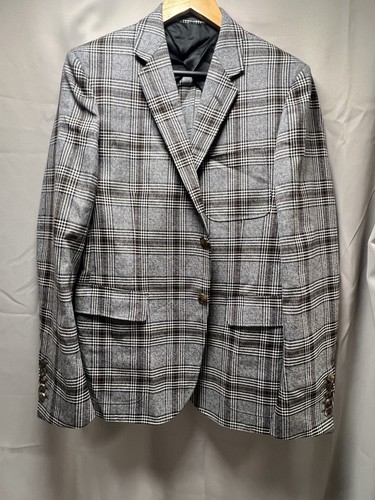 Blazer gucci grigio righe - grigio, a