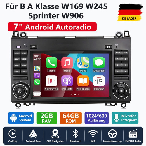 Autoradio carplay per mercedes - carplay,