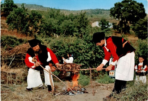 Costumi sardi tonara poste - tonara,,