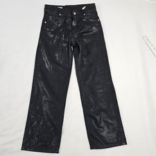Jeans Zara rivestiti neri