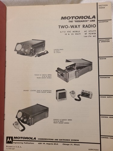 Vintage motorola research - motorola,