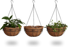 3 Portavasi Da Parete, Fibra