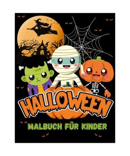 Halloween malbuch für kinder - halloween,