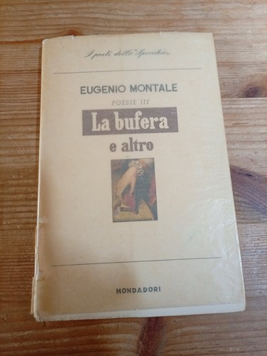Bufera altro poesie iii - bufera,