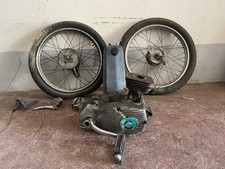 pezzi ricambio usati per moto garelli gulp matic colore grigio scuro anni 70’.  