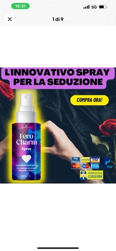 Fero charm spray seduzione - charm,