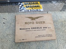 Guzzi Ercole 500-  1 MANUALE