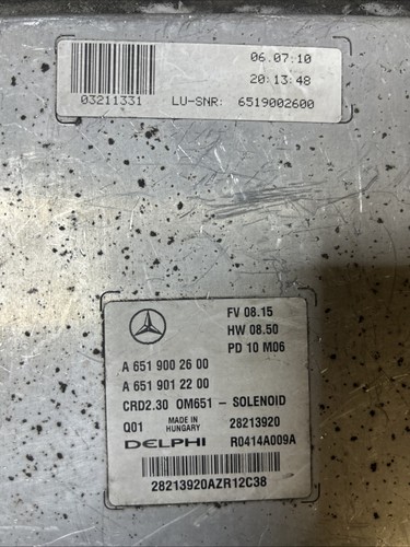 Centralina motore mercedes - motore,