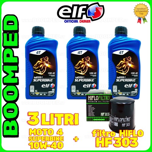 Kit tagliando olio elf - olio,