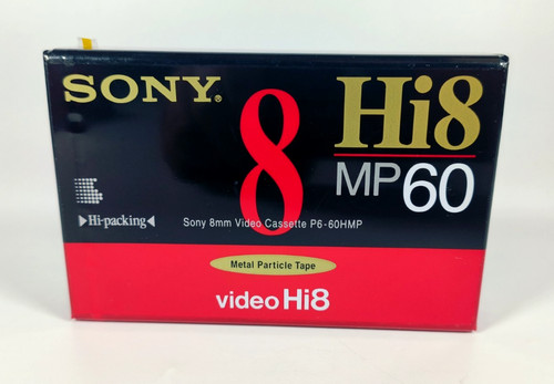 Sony hi8 mp60 videohi8 8mm - videohi8,