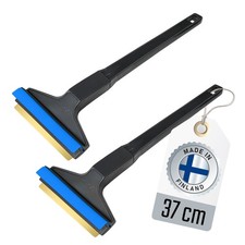 2 Raschietti Ghiaccio Nero Blu