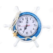 OROLOGIO DA TAVOLO IN LEGNO A