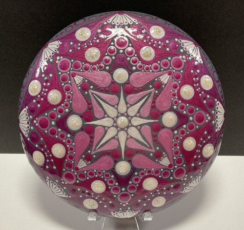 Mandala meditazione rosa - mandala,