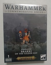 AoS Fyreslayers Warhammer Fantasy Dwarf - Brakki of the gilded key - new
