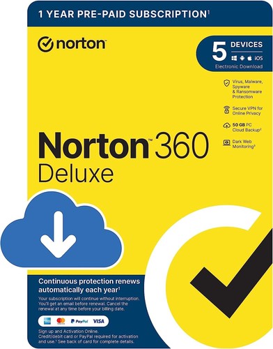 Norton 360 deluxe security - 360,