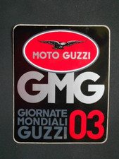 MOTO GUZZI - adesivo NERO ROSSO