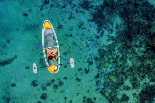Kayak canoe trasparenti - , in