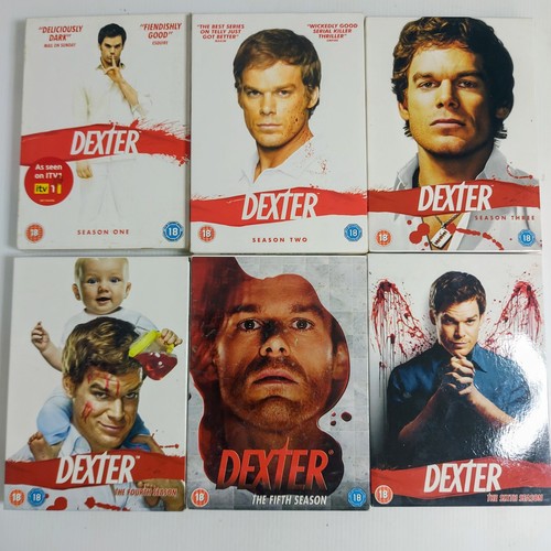 Dexter seasons dvd - 1-6, set