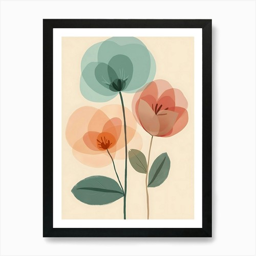Arte astratta dei fiori - arte, |