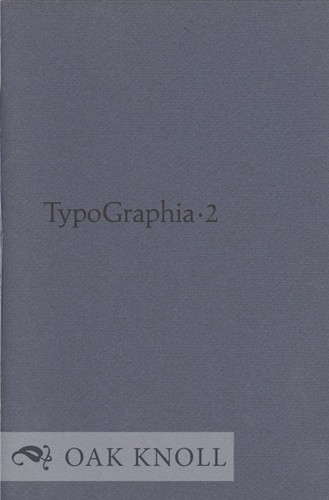 Typographia two 1979 - typographia,