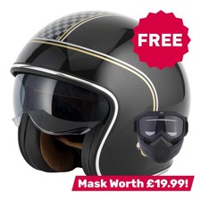 Vcan h589 chequer casco moto - h589,
