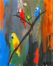 Dipinto su tela originale