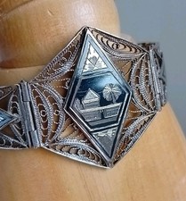 Raro Bracciale Niello in