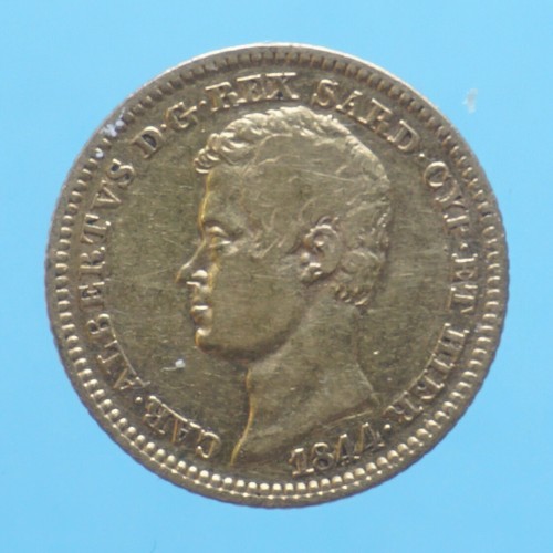 Carlo alberto lire - 10, 1844