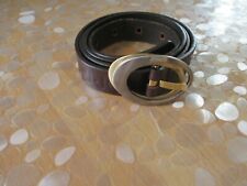 Cintura Donna Liu Jo Taglia M colore marrone vera pelle