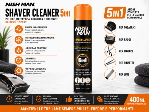 Spray pulizia rasoi tosatrici - spray,