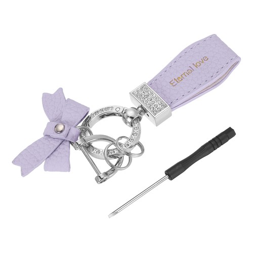 Portachiavi pelle con - pelle,